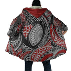 Aotearoa Maori Rugby Tribal Tattoo Cloak Kowhaiwhai Taniko Patchwork Motifs - Aussie Hoodie