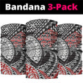 Aotearoa Maori Rugby Tribal Tattoo Neck Gaiter Kowhaiwhai Taniko Patchwork Motifs - Aussie Hoodie
