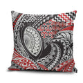 Aotearoa Maori Rugby Tribal Tattoo Pillow Cover Kowhaiwhai Taniko Patchwork Motifs - Aussie Hoodie