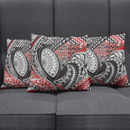 Aotearoa Maori Rugby Tribal Tattoo Pillow Cover Kowhaiwhai Taniko Patchwork Motifs - Aussie Hoodie