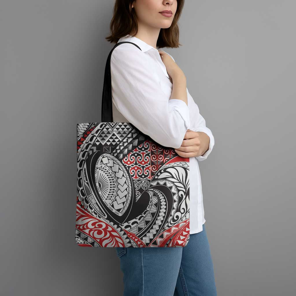 Aotearoa Maori Rugby Tribal Tattoo Tote Bag Kowhaiwhai Taniko Patchwork Motifs - Aussie Hoodie
