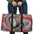 Aotearoa Maori Rugby Tribal Tattoo Travel Bag Kowhaiwhai Taniko Patchwork Motifs - Aussie Hoodie