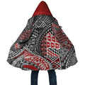 Aotearoa Maori Tribal Tattoo Cloak Kowhaiwhai Taniko Patchwork Motifs - Aussie Hoodie