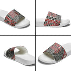 Aotearoa Maori Tribal Tattoo Slide Sandals Kowhaiwhai Taniko Patchwork Motifs - Aussie Hoodie