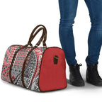 Aotearoa Maori Tribal Tattoo Travel Bag Kowhaiwhai Taniko Patchwork Motifs - Aussie Hoodie