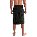 Gold Aotearoa Tukutuku Manawa Tapu Lavalava Ta Moko Toi Maori