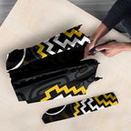 Gold Aotearoa Tukutuku Manawa Tapu Umbrella Ta Moko Toi Maori - Aussie Hoodie