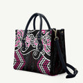 Pink Aotearoa Tukutuku Manawa Tapu Leather Bag Ta Moko Toi Maori - Aussie Hoodie