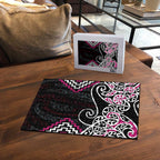 Pink Aotearoa Tukutuku Manawa Tapu Puzzle Ta Moko Toi Maori - Aussie Hoodie