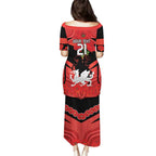 Custom Dragons Rugby ANZAC Family Matching Puletasi and Hawaiian Shirt Gallipoli Soldier With Aboriginal Art