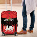 Custom Dragons Rugby ANZAC Luggage Cover Gallipoli Soldier With Aboriginal Art