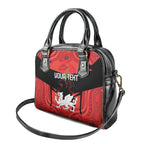 Custom Dragons Rugby ANZAC Shoulder Handbag Gallipoli Soldier With Aboriginal Art