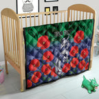 Custom Warriors Rugby ANZAC Quilt Gallipoli Soldier With Aboriginal Art