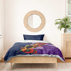 Melbourne Storm ANZAC Personalised Bedding Set Lest We Forget Poppy Camo