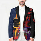 Melbourne Storm ANZAC Personalised Blazer Lest We Forget Poppy Camo