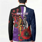 Melbourne Storm ANZAC Personalised Blazer Lest We Forget Poppy Camo