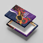 Melbourne Storm ANZAC Personalised Canvas Wall Art Lest We Forget Poppy Camo