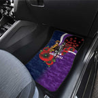 Melbourne Storm ANZAC Personalised Car Mats Lest We Forget Poppy Camo