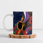 Melbourne Storm ANZAC Personalised Ceramic Mug Lest We Forget Poppy Camo