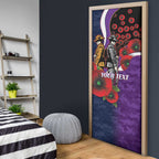 Melbourne Storm ANZAC Personalised Door Cover Lest We Forget Poppy Camo