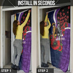 Melbourne Storm ANZAC Personalised Door Cover Lest We Forget Poppy Camo