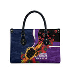 Melbourne Storm ANZAC Personalised Leather Bag Lest We Forget Poppy Camo