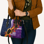 Melbourne Storm ANZAC Personalised Leather Bag Lest We Forget Poppy Camo