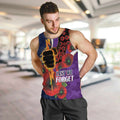 Melbourne Storm ANZAC Personalised Men Tank Top Lest We Forget Poppy Camo