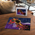 Melbourne Storm ANZAC Personalised Puzzle Lest We Forget Poppy Camo