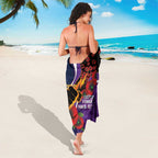 Melbourne Storm ANZAC Personalised Sarong Lest We Forget Poppy Camo