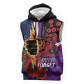 Melbourne Storm ANZAC Personalised Sleeveless Hoodie Lest We Forget Poppy Camo