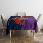 Melbourne Storm ANZAC Personalised Tablecloth Lest We Forget Poppy Camo