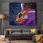Melbourne Storm ANZAC Personalised Tapestry Lest We Forget Poppy Camo