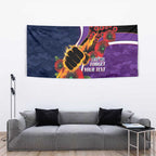 Melbourne Storm ANZAC Personalised Tapestry Lest We Forget Poppy Camo