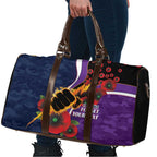 Melbourne Storm ANZAC Personalised Travel Bag Lest We Forget Poppy Camo
