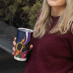 Melbourne Storm ANZAC Personalised Tumbler Cup Lest We Forget Poppy Camo