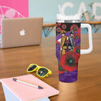 Melbourne Storm ANZAC Personalised Tumbler With Handle Lest We Forget Poppy Camo