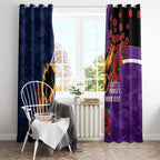 Melbourne Storm ANZAC Personalised Window Curtain Lest We Forget Poppy Camo