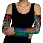 New Zealand Warriors ANZAC Personalised Arm Sleeves Lest We Forget Poppy Camo