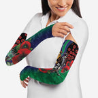 New Zealand Warriors ANZAC Personalised Arm Sleeves Lest We Forget Poppy Camo