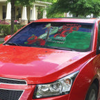 New Zealand Warriors ANZAC Personalised Auto Sun Shade Lest We Forget Poppy Camo