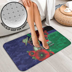 New Zealand Warriors ANZAC Personalised Bathroom Set Lest We Forget Poppy Camo