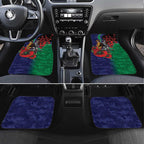 New Zealand Warriors ANZAC Personalised Car Mats Lest We Forget Poppy Camo