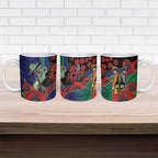 New Zealand Warriors ANZAC Personalised Ceramic Mug Lest We Forget Poppy Camo