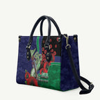 New Zealand Warriors ANZAC Personalised Leather Bag Lest We Forget Poppy Camo