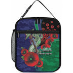 New Zealand Warriors ANZAC Personalised Lunch Bag Lest We Forget Poppy Camo