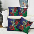 New Zealand Warriors ANZAC Personalised Pillow Cover Lest We Forget Poppy Camo