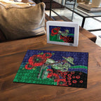New Zealand Warriors ANZAC Personalised Puzzle Lest We Forget Poppy Camo