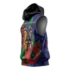 New Zealand Warriors ANZAC Personalised Sleeveless Hoodie Lest We Forget Poppy Camo