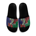 New Zealand Warriors ANZAC Personalised Slide Sandals Lest We Forget Poppy Camo